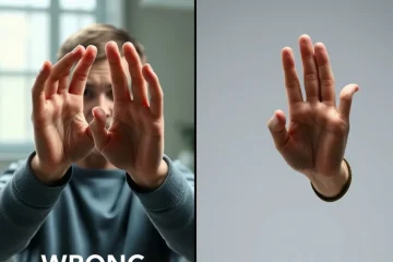alt_text: A split-screen tutorial comparing a flawed AI-generated portrait with distorted hands to a corrected version with perfect anatomy and lighting.