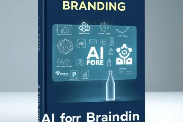 alt_text: A sleek workspace with a holographic interface generating brand logos and color palettes via neural networks around a minimalist product prototype.